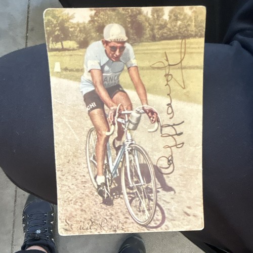 Fausto coppi cartolina - coppi,