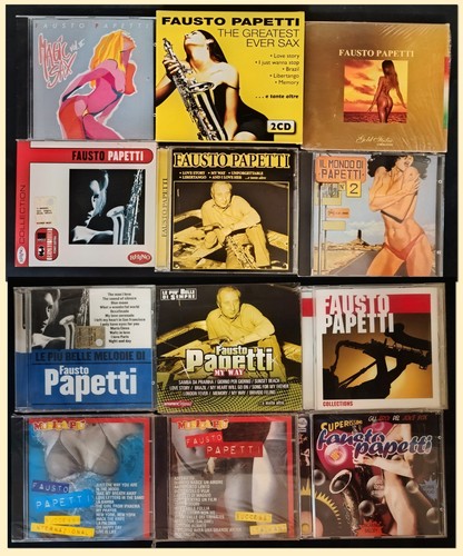 Fausto papetti lotto cd - papetti, 13