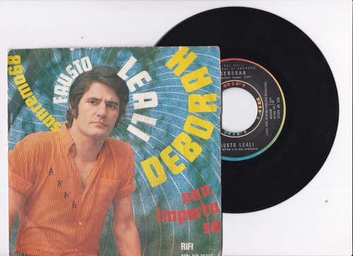 Disco giri fausto leali - disco, 45