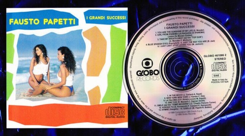 Fausto papetti raro 1988 - fausto, cd