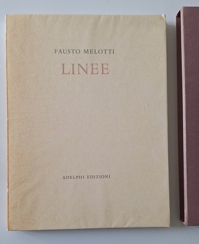 Fausto melotti linee - linee, adelphi
